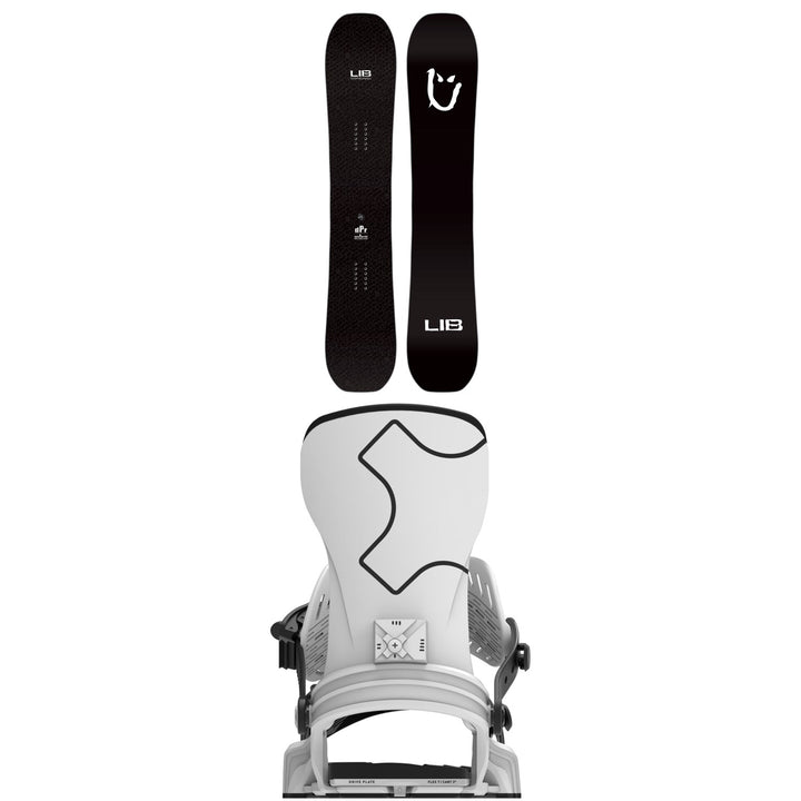 Lib Tech dPr Snowboard + Bent Metal Axtion Snowboard Bindings 2027