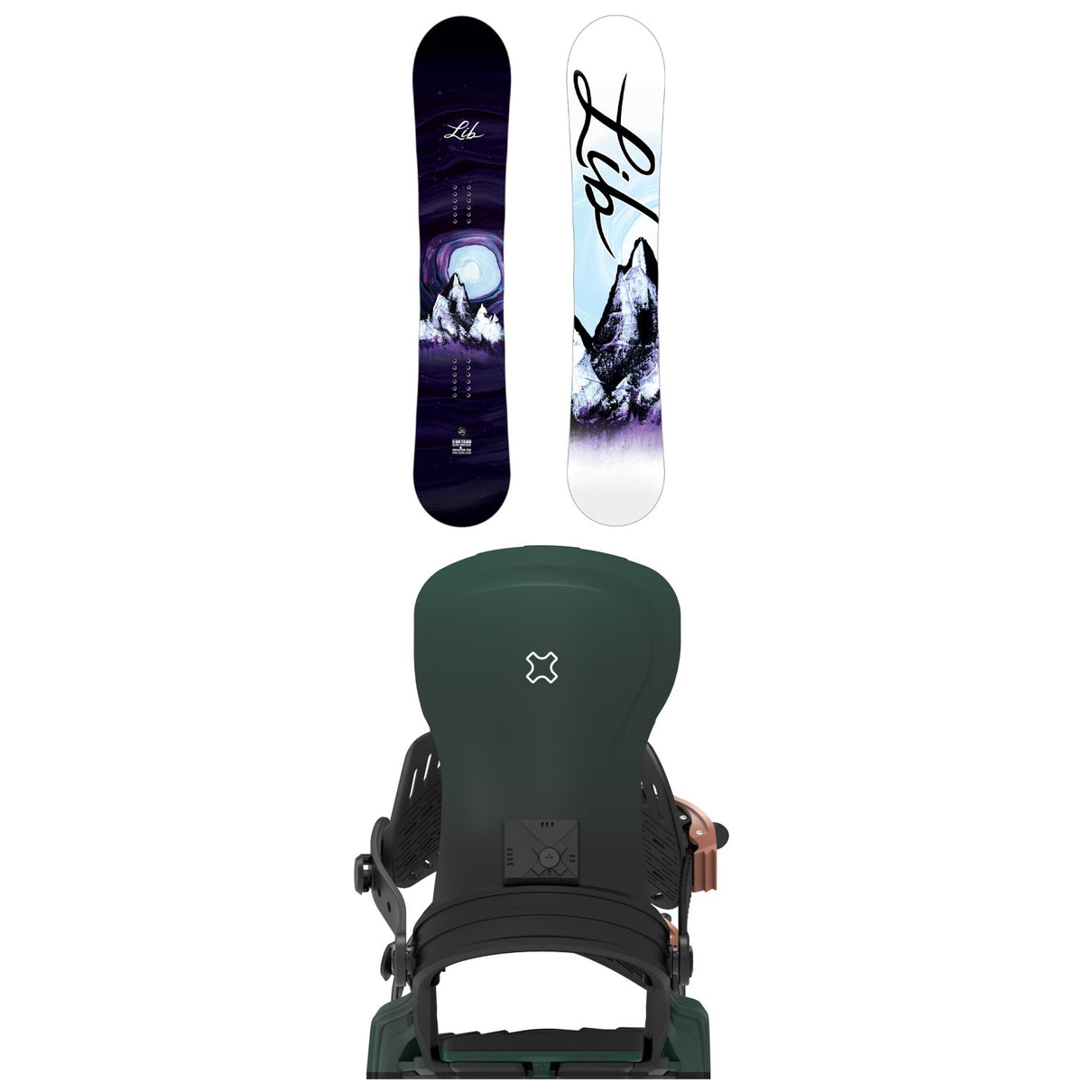 Lib Tech Cortado Snowboard + Bent Metal Airstra Snowboard Bindings - Women's 2027