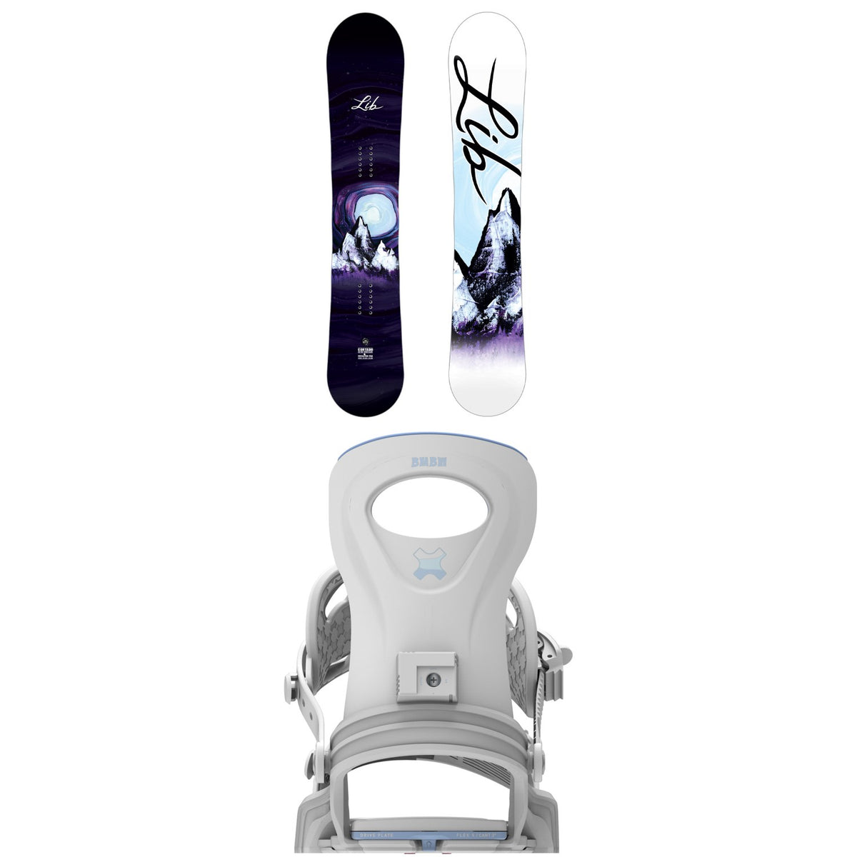 Lib Tech Cortado Snowboard + Bent Metal Metta Snowboard Bindings - Women's 2027