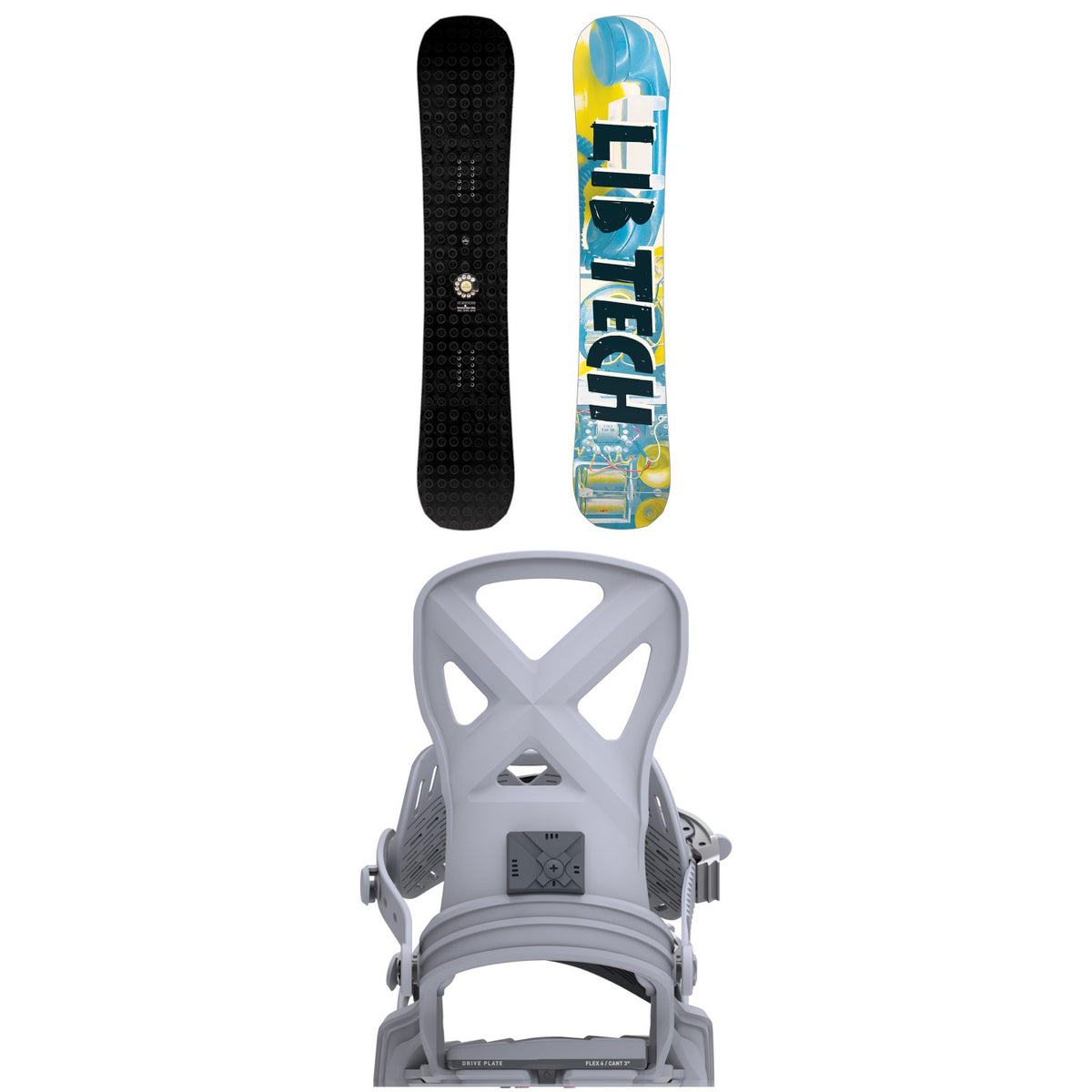 Lib Tech Legitimizer Snowboard + Bent Metal Anvil Snowboard Bindings 2027