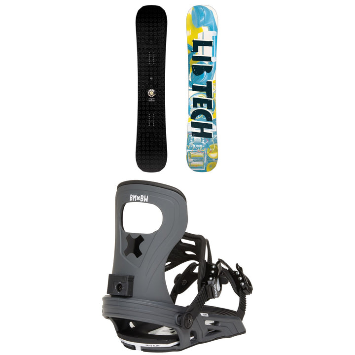Lib Tech Legitimizer Snowboard + Bent Metal Joint LTD Snowboard Bindings 2027