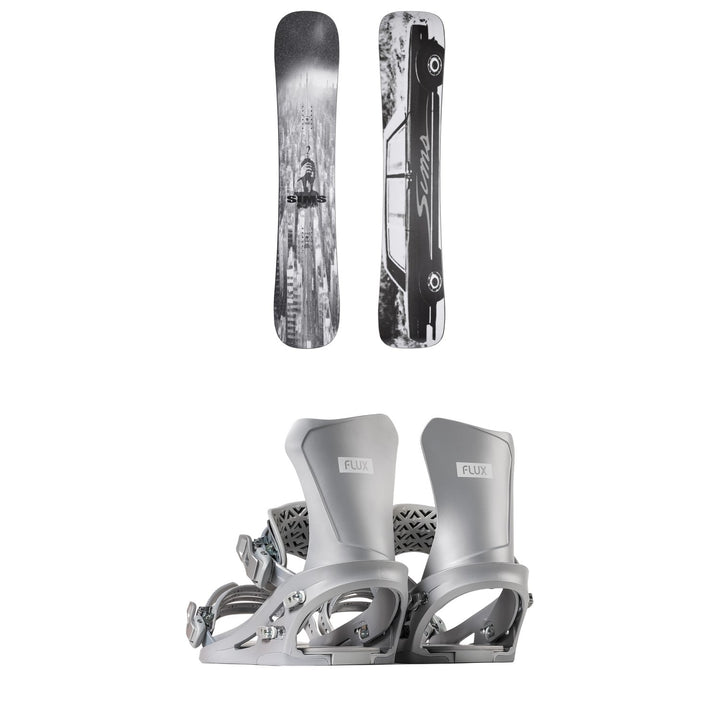 Sims Mystery Lunch Snowboard + Flux DS Snowboard Bindings 2026