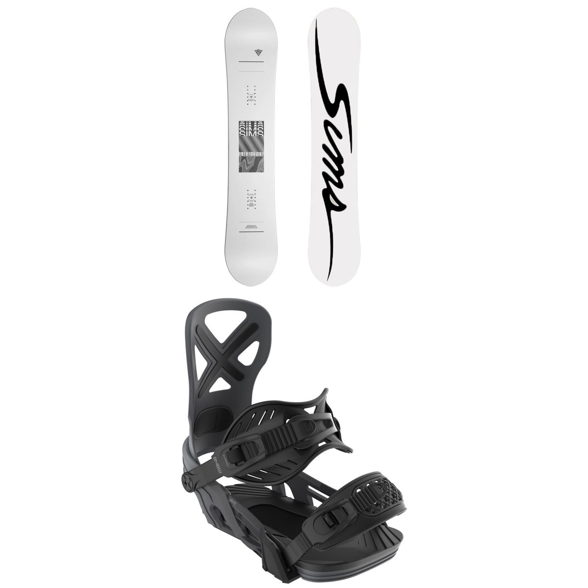 Sims Aurum Snowboard + Bent Metal Anvil Snowboard Bindings 2026