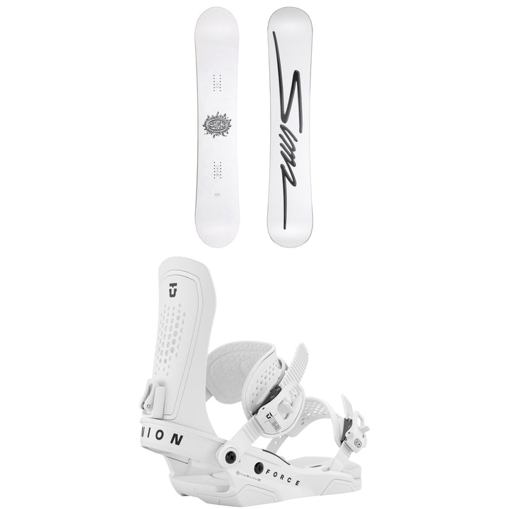Sims Bowl Squad Snowboard + Union Force Snowboard Bindings 2026