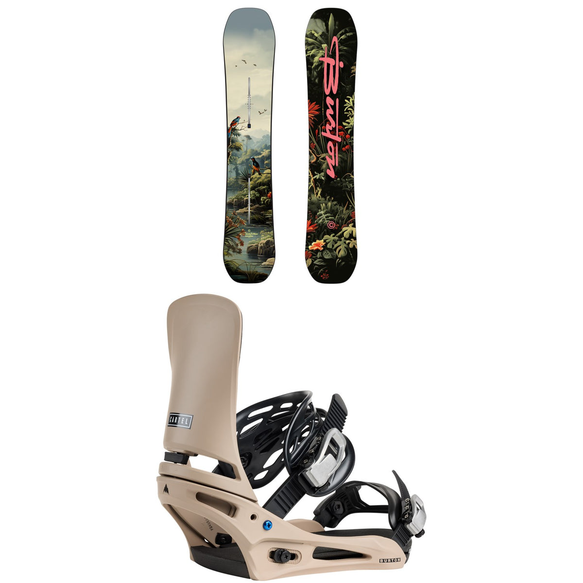 Burton Custom Snowboard + Cartel Snowboard Bindings 2026