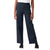 Dickies Twill Wide Leg High Rise Pants - Women's Rinsed Dark Navy