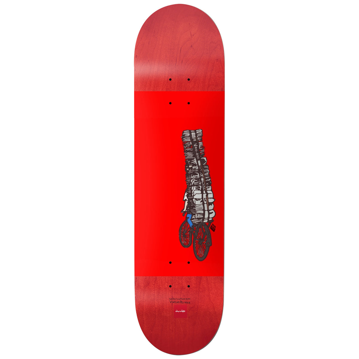 Chocolate Alvarez Cada Dia 8.25 Skateboard Deck