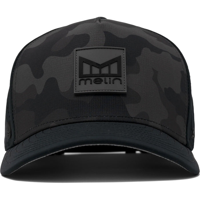 Melin Hydro Odysea Stacked Hat Black Camo