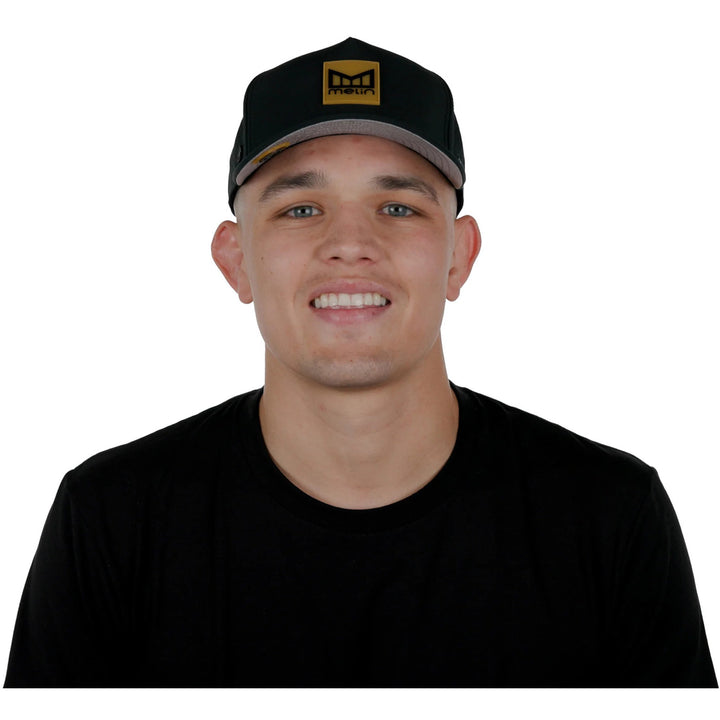 Melin Hydro Odysea Stacked Hat Black Gum
