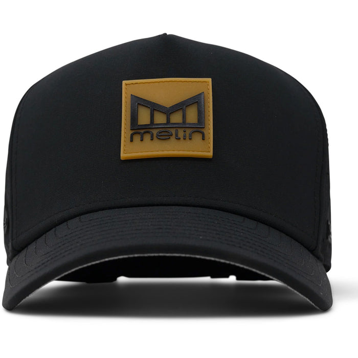 Melin Hydro Odysea Stacked Hat Black Gum