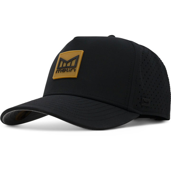 Melin Hydro Odysea Stacked Hat Black Gum