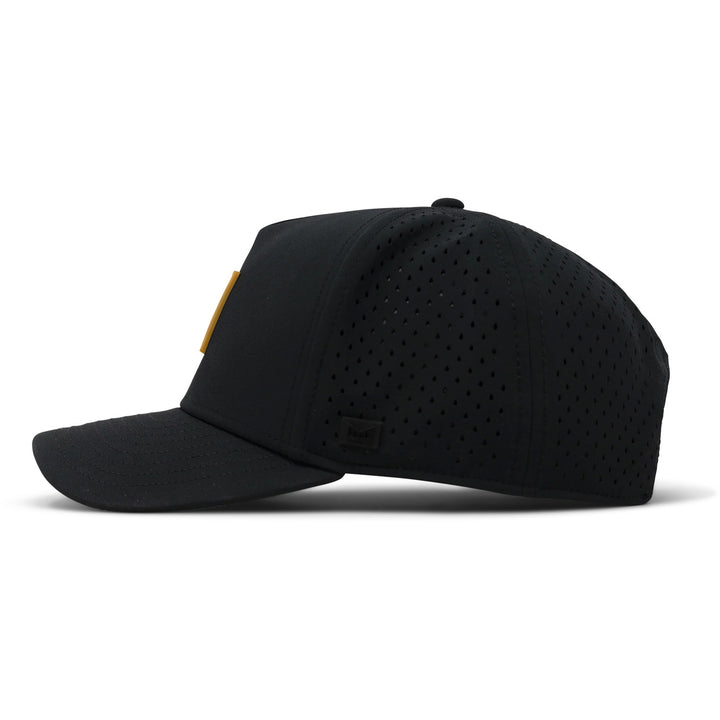 Melin Hydro Odysea Stacked Hat Black Gum
