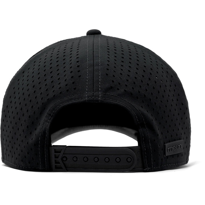Melin Hydro Odysea Stacked Hat Black Gum