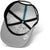 Melin Hydro Odysea Rope Bulls Icon Hat White/Grey