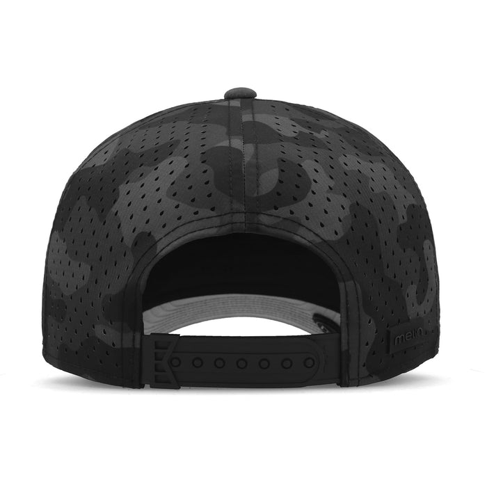 Melin Hydro Odysea Rope Bulls Icon Hat Black Camo