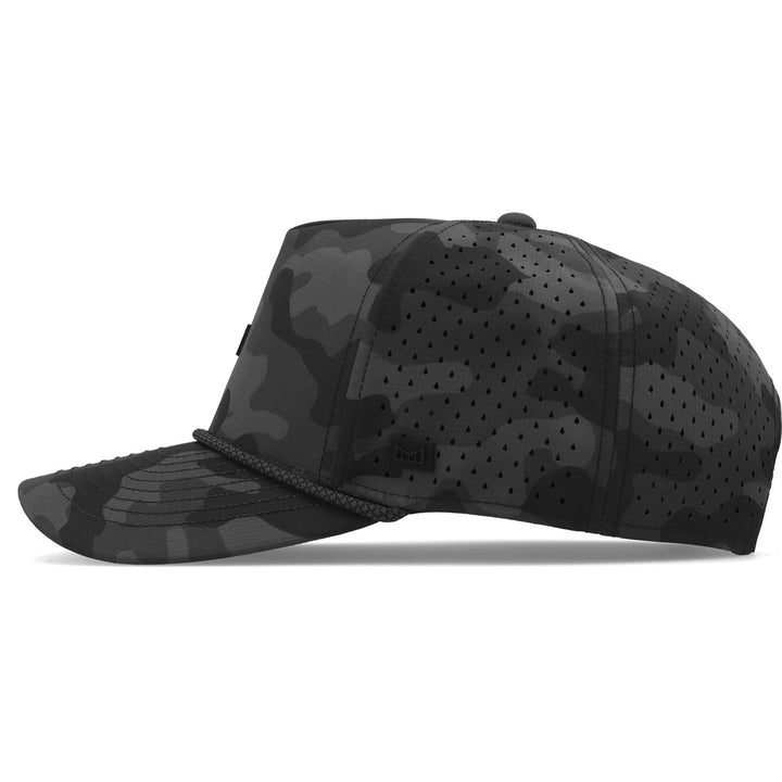 Melin Hydro Odysea Rope Bulls Icon Hat Black Camo