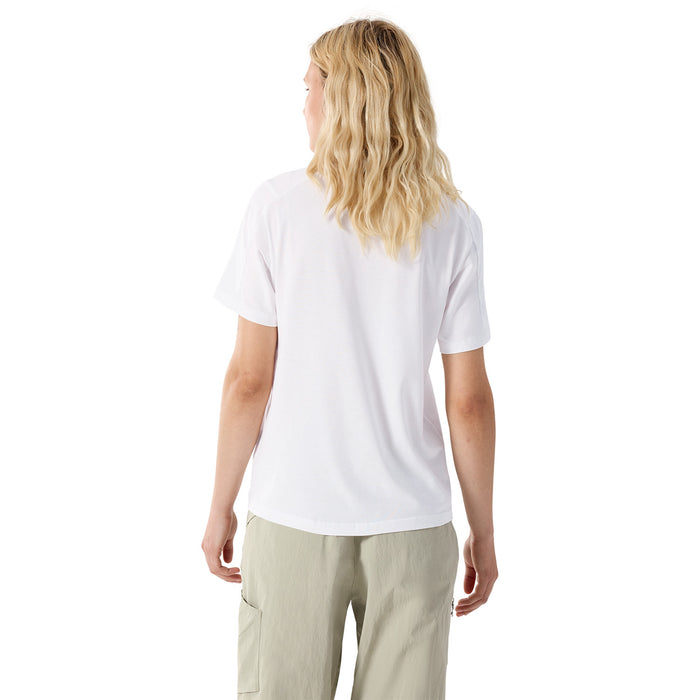 Arc'teryx Kragg SL Cotton Heatmap Crew Short-Sleeve Shirt - Women's White Light