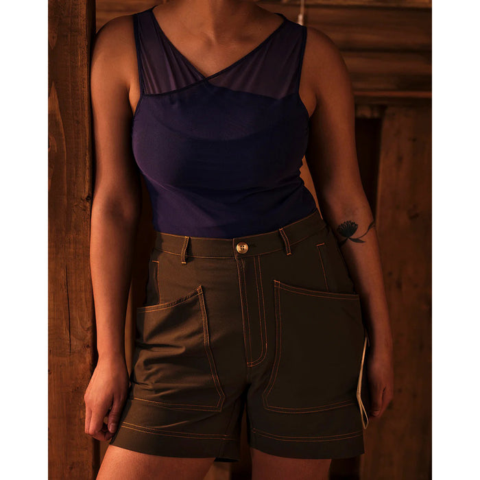 Hikerkind Trail Tank - Women's Woad