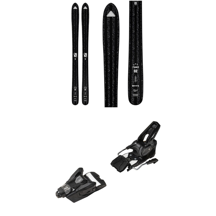 Salomon Depart .02 Skis + Armada Strive 14 GW Ski Bindings 2027