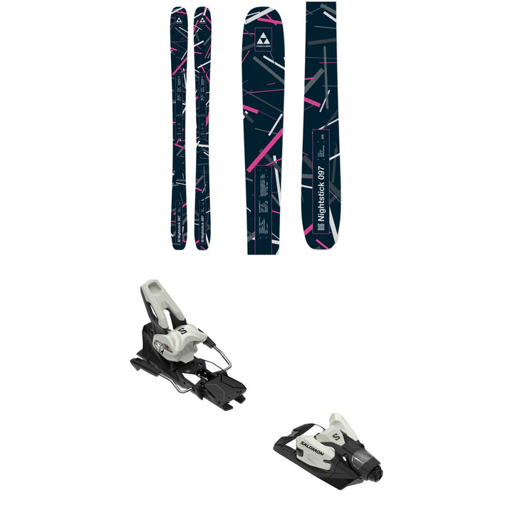 Fischer Nightstick 97 Skis + Salomon Strive 14 GW Ski Bindings 2027