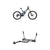 Santa Cruz V10 8 CC DH X01 Complete Mountain Bike + Yakima StepUp Swing 2-Bike Rack 2027