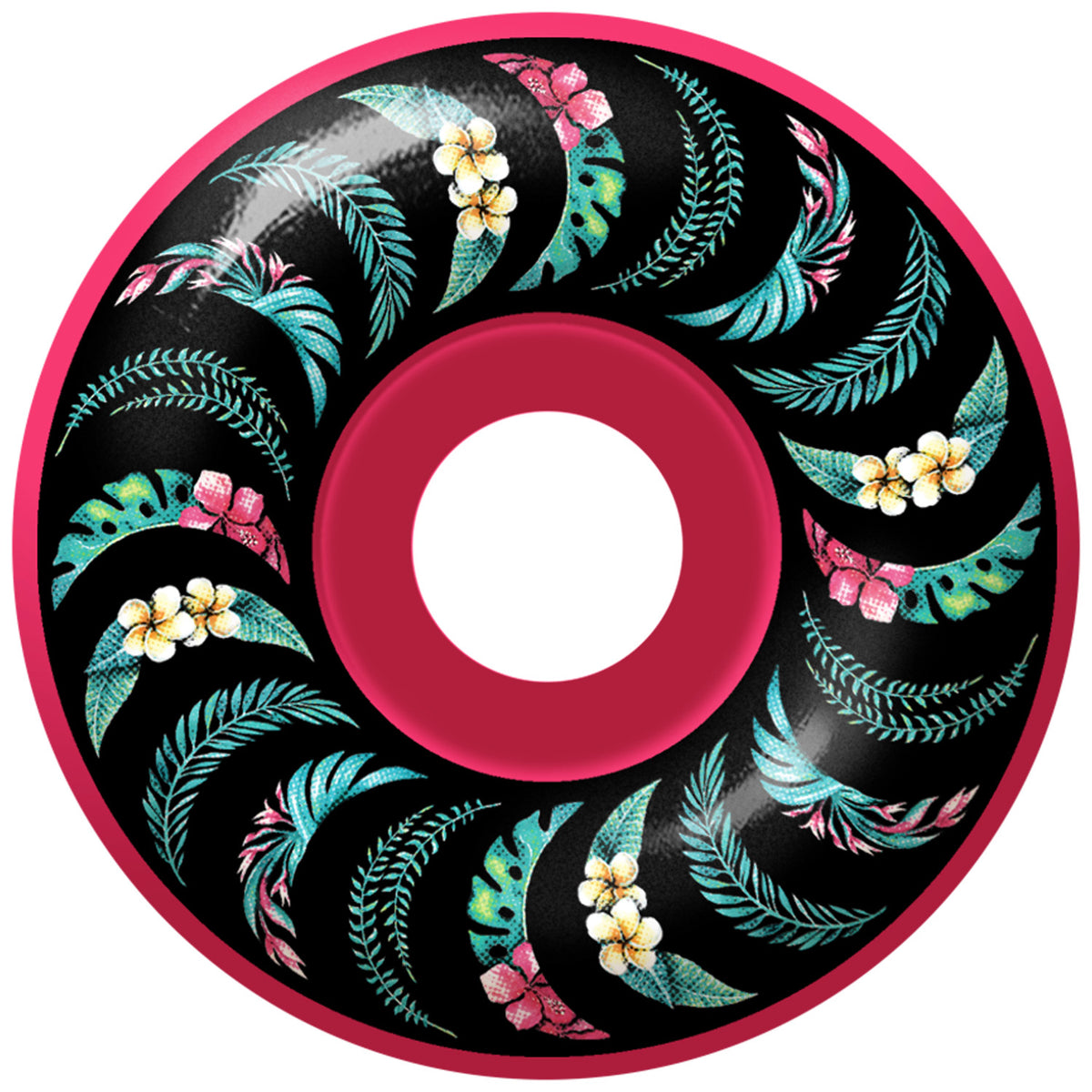 Spitfire Formula Four 99d Classic Floral Pink Skateboard Wheels