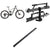 Santa Cruz Vala 1 AL Eagle 70 E-Mountain Bike + Yakima StepUp 2-Bike Rack + Yakima RampUp Ramp Kit 2026