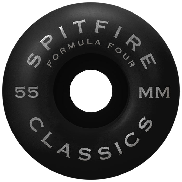 Spitfire Formula Four 99d Classic Floral Black Skateboard Wheels