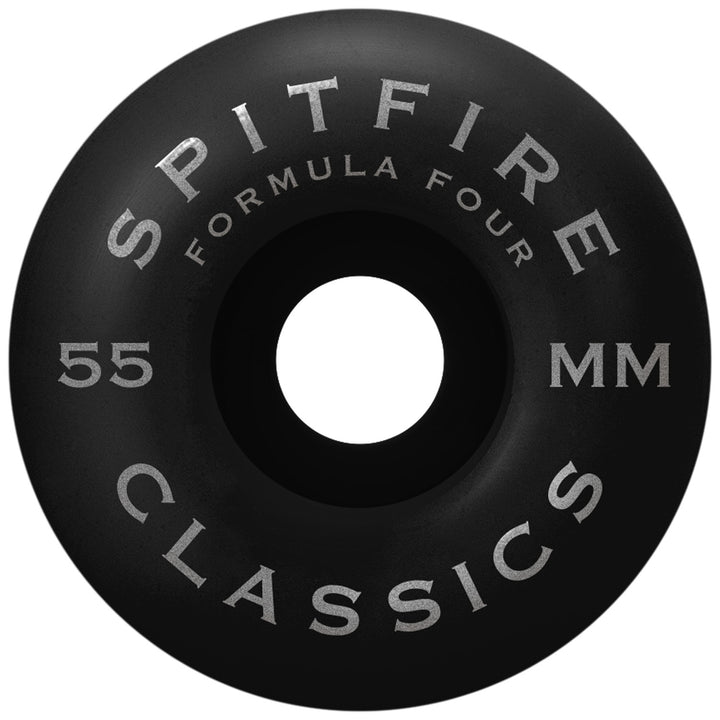 Spitfire Formula Four 99d Classic Floral Black Skateboard Wheels