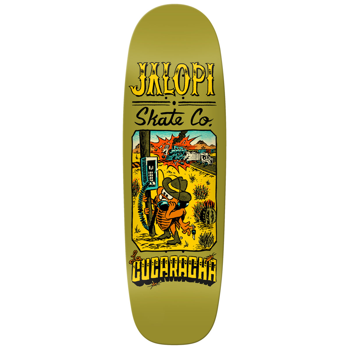 Anti Hero Jalopi Cucaracha 9.69 Skateboard Deck