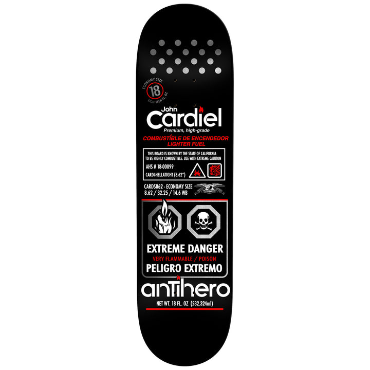 Anti Hero Cardiel Fueled Up 8.62 Skateboard Deck