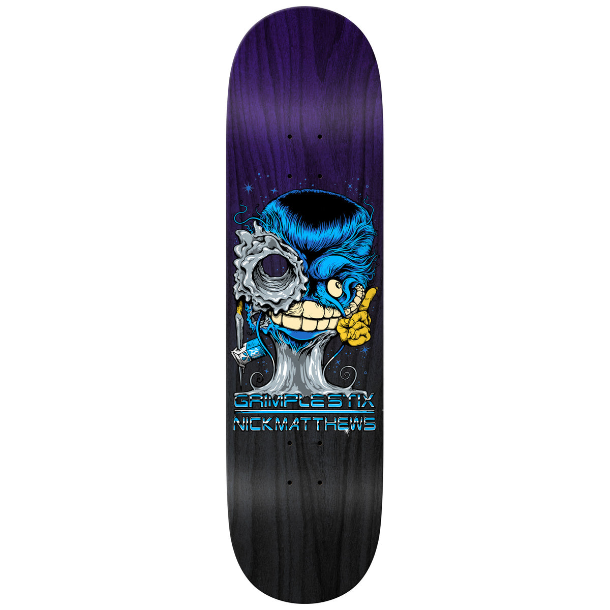 Anti Hero Grimple Stix Matthews Grimplenator 8.5 Skateboard Deck