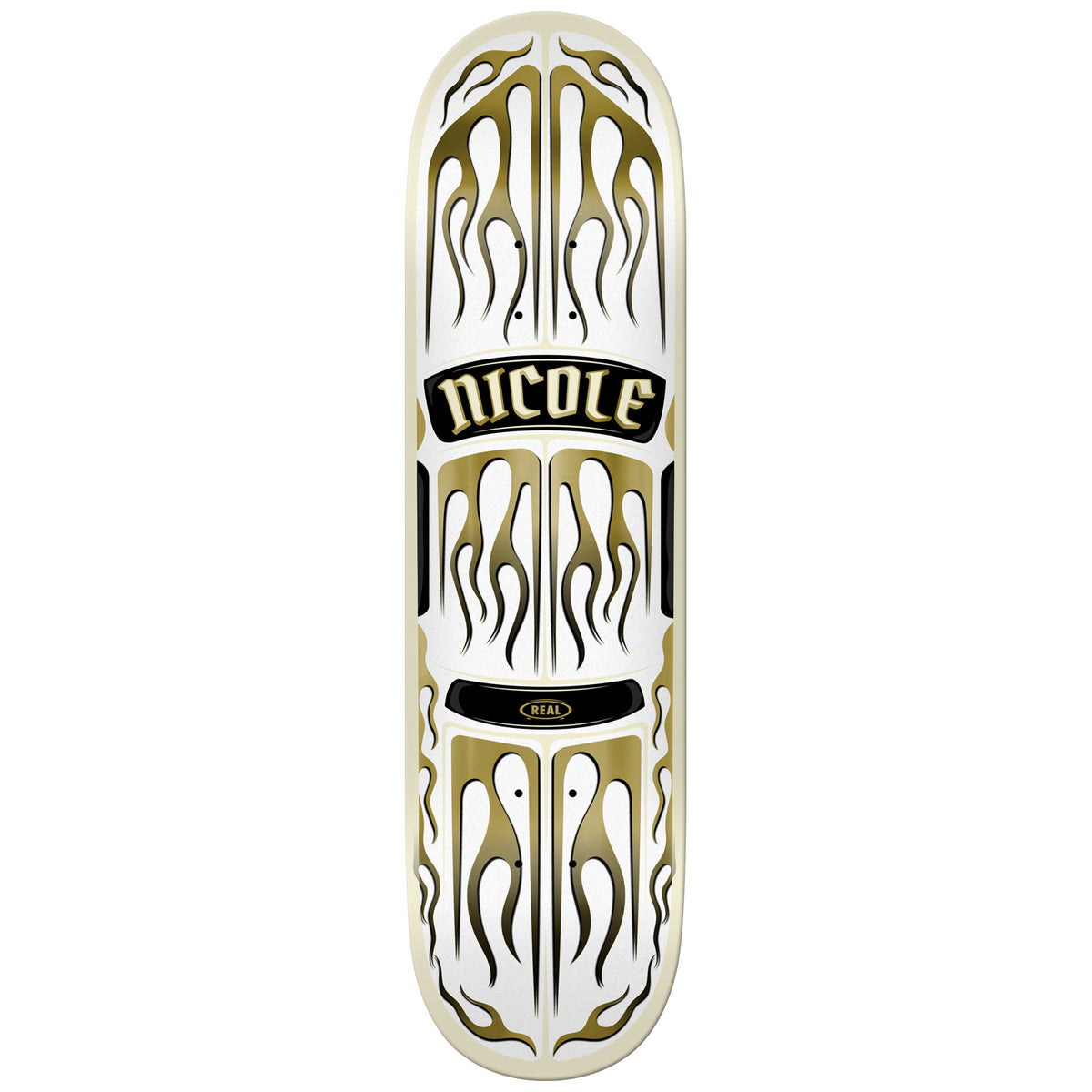Real Nicole Embers 8.5 Skateboard Deck