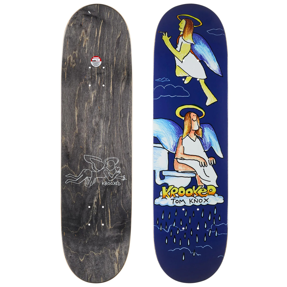 Krooked Knox Angel 8.5 Skateboard Deck