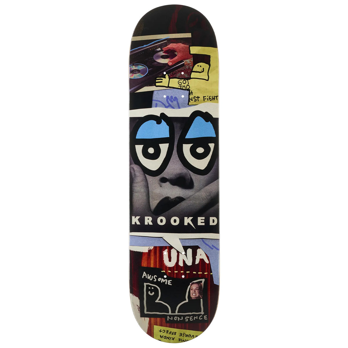Krooked Una Nonsence 8.28 Skateboard Deck