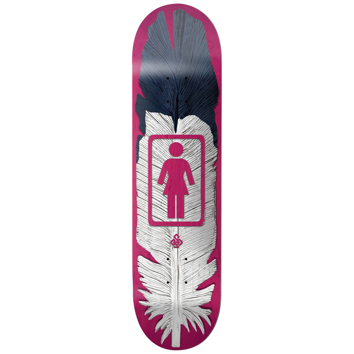 Girl Kennedy Siaz Feather 8.375 Skateboard Deck