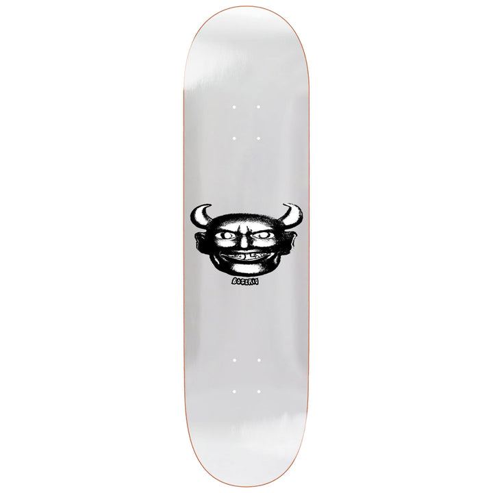 Polar Skate Co. Nick Boserio - Silver Devil - Short 8.5 Skateboard Deck