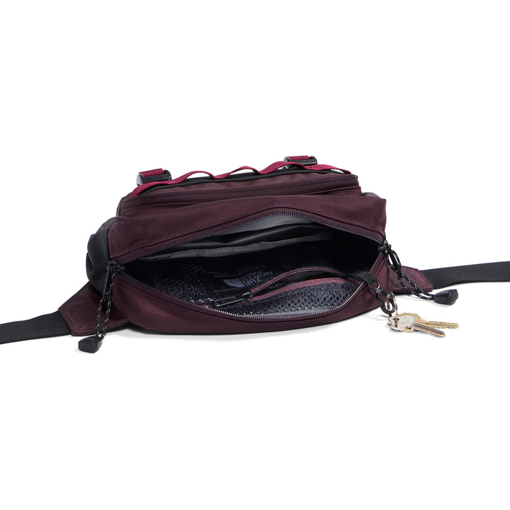The North Face Base Camp Lumbar Pack Deep Burgundy/TNF Black/Burgundy Crush