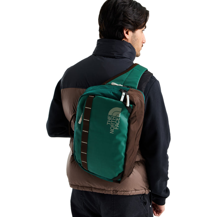The North Face Base Camp Voyager Sling Pacific Teal/Dark Chestnut/Stone Slab