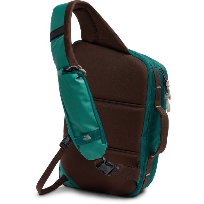 The North Face Base Camp Voyager Sling Pacific Teal/Dark Chestnut/Stone Slab
