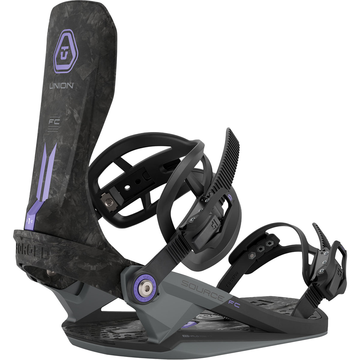 Union Source FC Snowboard Bindings 2027 FC Black