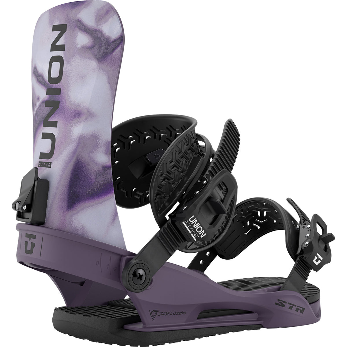 Union STR Snowboard Bindings 2027 Purple
