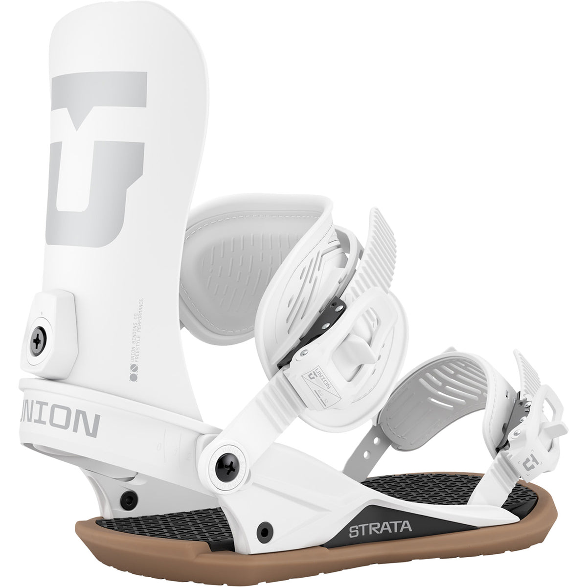 Union Strata Snowboard Bindings 2027 White