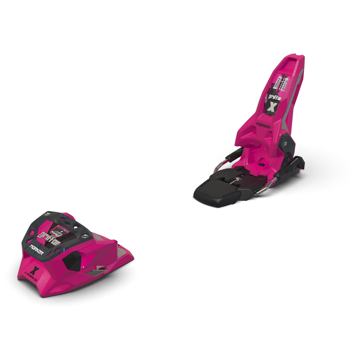 Marker Griffon X MWerks 13 Ski Bindings 2027 Pink/Graphite