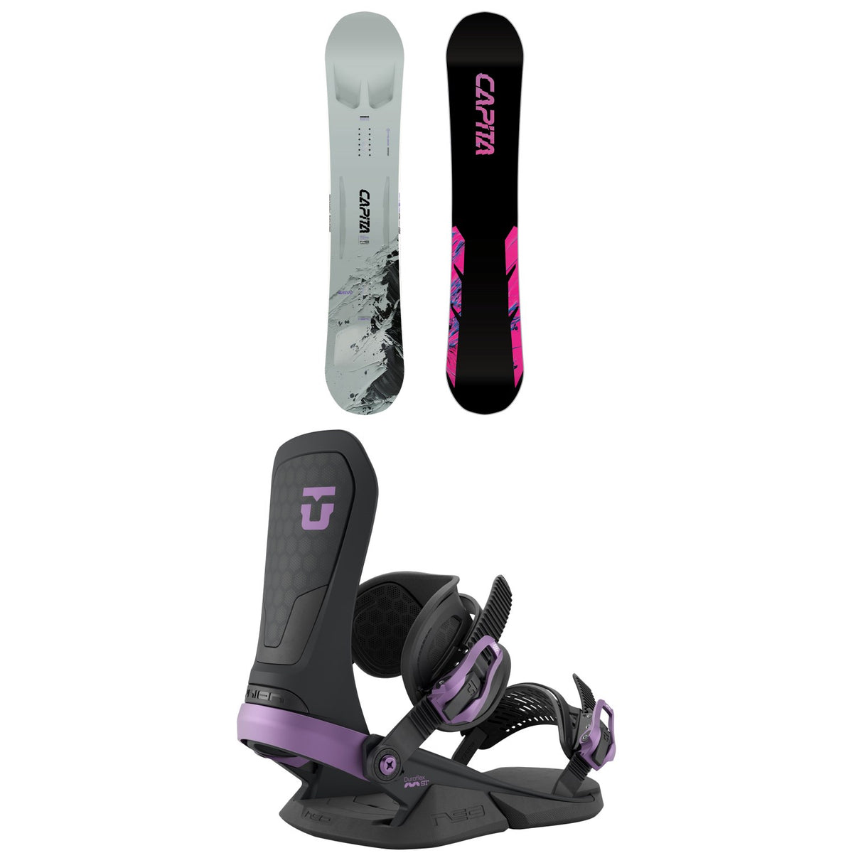 CAPiTA Mega Mercury Snowboard + Union Neo Snowboard Bindings 2027