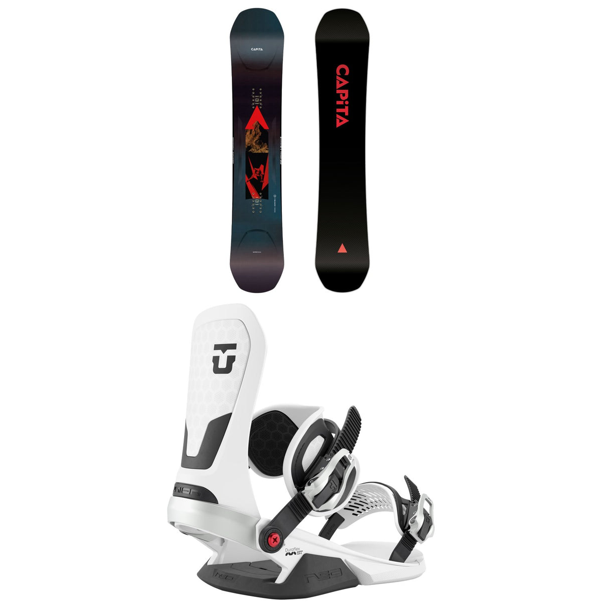 CAPiTA Super DOA Snowboard + Union Neo Snowboard Bindings 2027