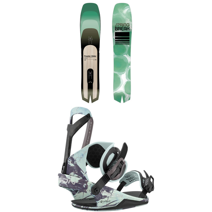 CAPiTA Spring Break Powder Glider Snowboard + Union Falcor Snowboard Bindings 2027