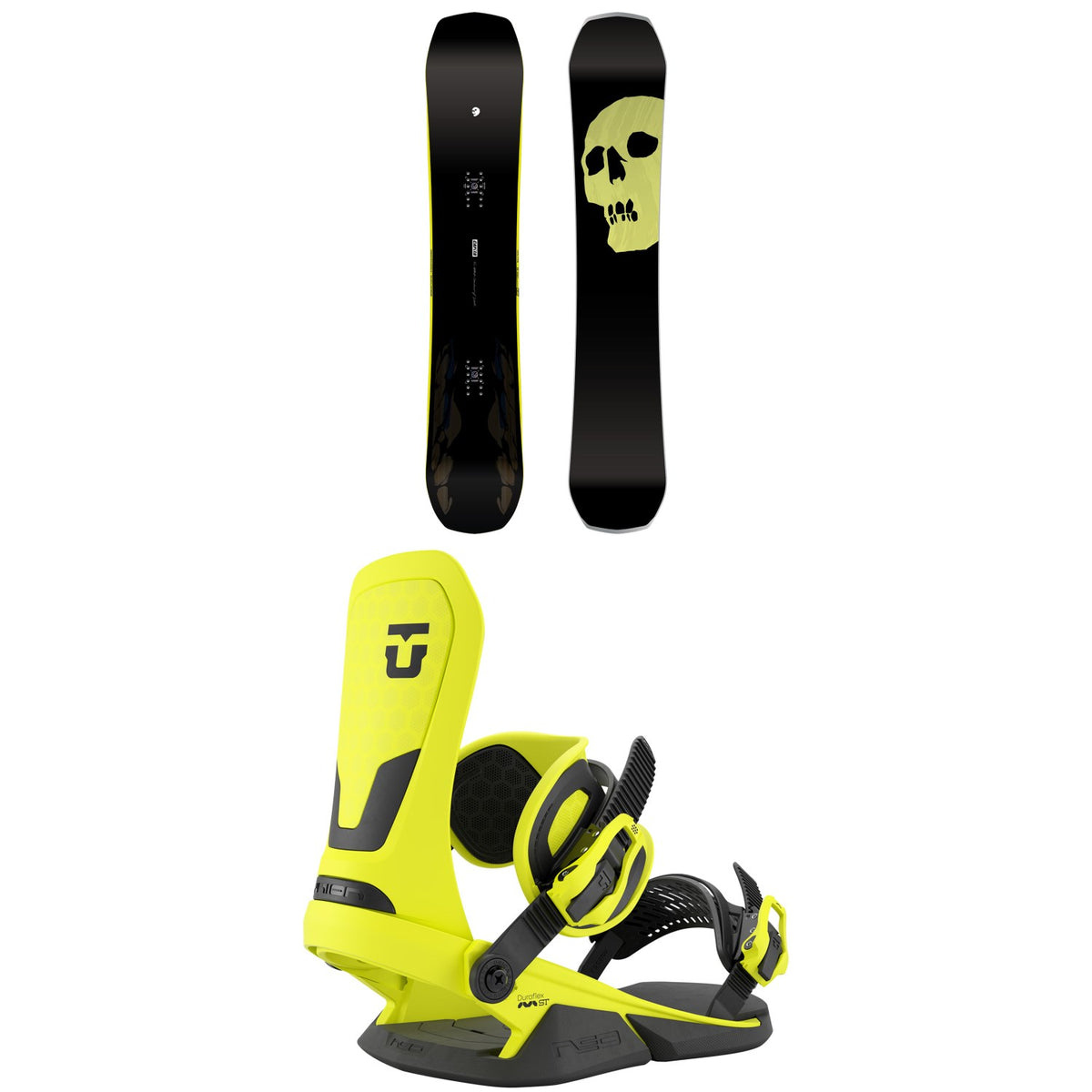 CAPiTA The Black Snowboard of Death Snowboard + Union Neo Snowboard Bindings 2027
