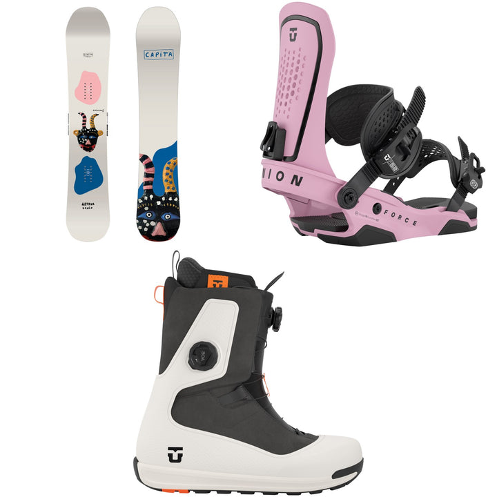 CAPiTA Aeronaut Snowboard + Union Force Snowboard Bindings + Reset Snowboard Boots 2027