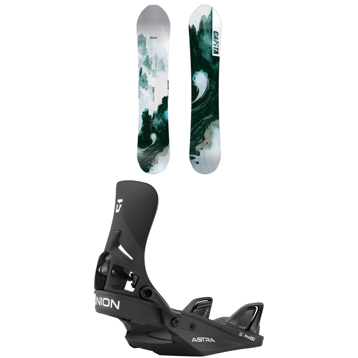 CAPiTA The Navigator Snowboard + Union Astra Step On Snowboard Bindings - Women's 2027